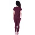 thumbnail image 3 of Moomaya Nightwear Set Watermelon Embroidery Slimfit Pyjamas Sleepwear 2 Pcs Set, 3 of 6