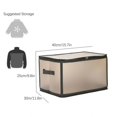 thumbnail image 4 of Birdeem Pp Plastic Storage Box, Foldable, Transparent Storage Box, Seven Piece Set, Clothing Sorting and Organizing Bag, Clothing Bag, Storage Bag, 4 of 10