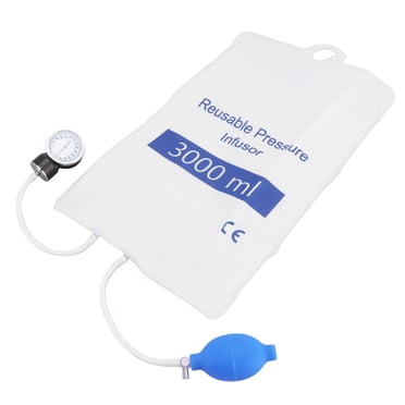 Sacs de Pression pour Fluide, Sac de Perfusion sous Pression ICU Fluide Infusion Rapide Infusion de Pression Créé avec Maîtrise