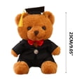 thumbnail image 3 of LSLJS Graduation Bear Doll Hat Bear Doll Plush Toy Graduation Commemorative Gift, Little Bear Doll, 3 of 3