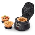 thumbnail image 1 of Presto Belgian Waffle Bowl Maker for 4" Waffles with Premium Nonstick Coating, Black, 1 of 11