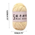 thumbnail image 3 of Birdeem 5 Strands Milk Cotton Doll Crochet Diy Knitting Thread Baby Sweater Wool Ball, 3 of 6