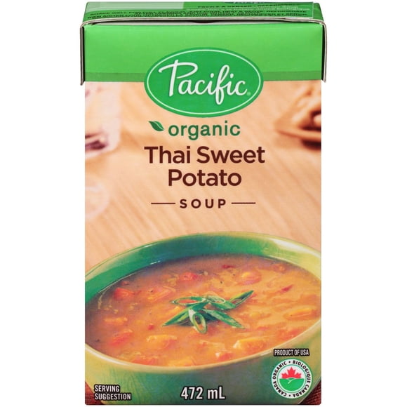 Pacific Foods Soupe Thaïe de Patate Douce Biologique