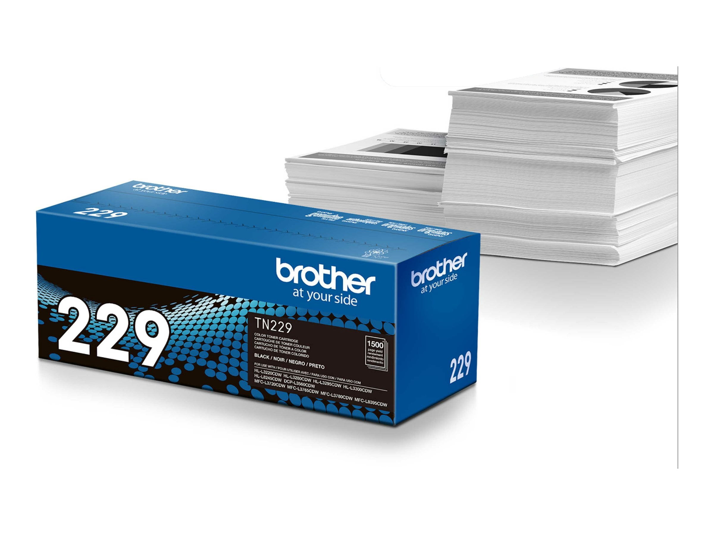 Brother Genuine (TN229BK) Black Standard Yield Toner Cartridge