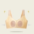 thumbnail image 4 of Product Category Bra 2 Title Thin Seamless Rabbit Ear Bra With Breathable Fabric Push Up Soft Support Minimizing For Large Summer Underwear, 4 of 8