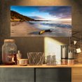 thumbnail image 1 of Looe Cornwall Beach au Lever du Soleil - Impression d'Art Moderne sur Toile de Plage, 1 of 3