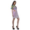 thumbnail image 4 of Moomaya Robes Décontractées pour Femmes Courtes Imprimées Robe Fluide à Col en V pour Femmes Grande Taille, 4 of 6