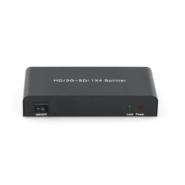 YS-S14 Séparateur SDI 1x4 Convertisseur Vidéo HD/3G Répéteur SDI Support Extension de Distribution 1080P pour Projecteur