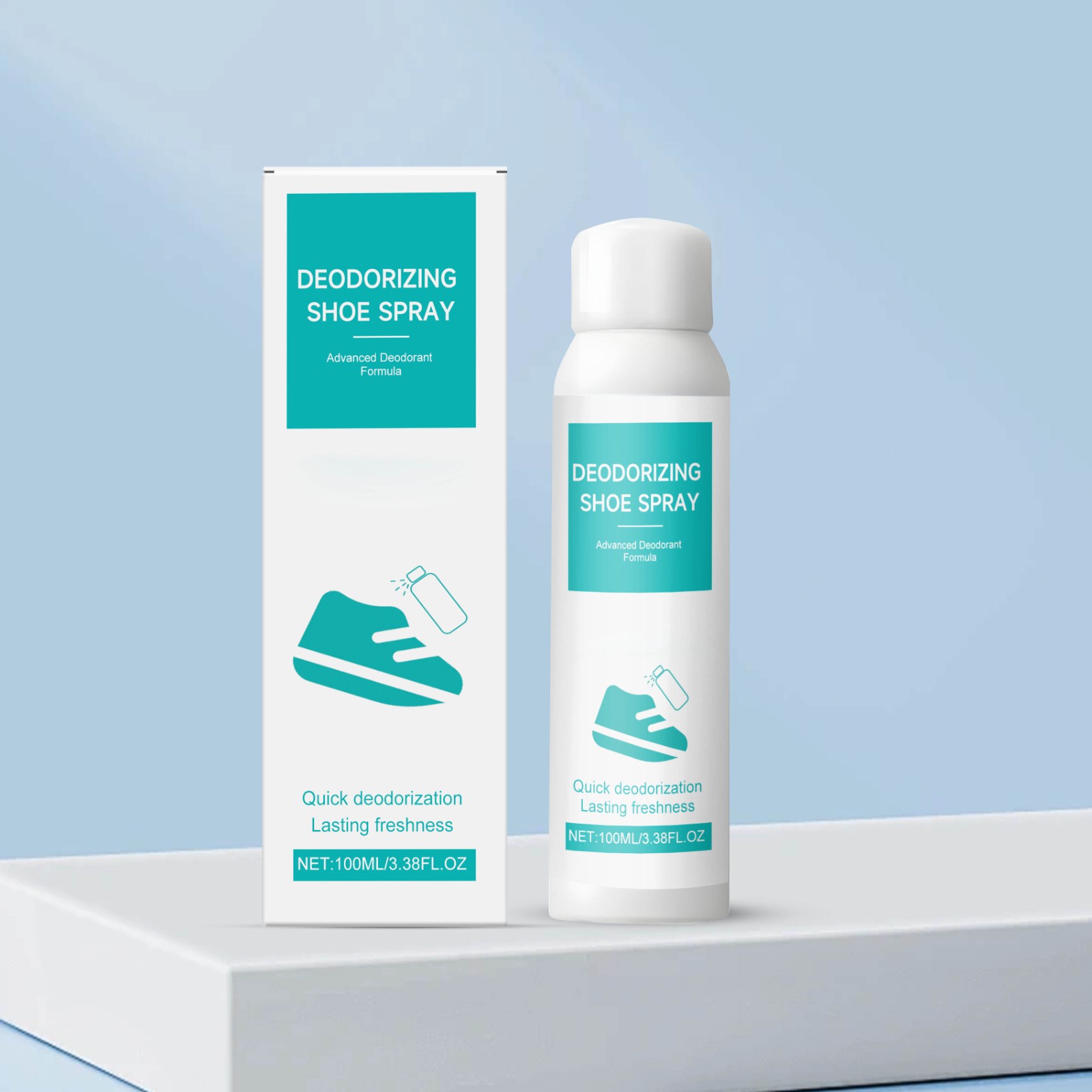 JJKBVCLO Chaussures et Chaussettes Armoire à Chaussures Espadrilles Anti-Odeurs de Pieds 100 ml