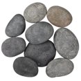 thumbnail image 2 of 9pcs Flat Stones Craft River Rocks Painting Rocks Garden Landscaping Rocks Decoration Flat Pebbles River Rocks For Painting, 2 of 8