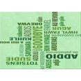 thumbnail image 1 of Ahgly Tapis Rectangulaire Lavable en Machine Intérieur Vert Menthe, 4 Pieds x 6 Pieds, 1 of 7