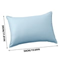 thumbnail image 2 of RKSTN Taies d'Oreiller d'Extérieur d'Extérieur Imperméables Housse d'Oreiller Rectangulaire Moderne Couleur Unie Coussin Oreiller Dossier Housse d'Oreiller, 2 of 7