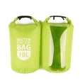 thumbnail image 1 of Unatoiry Sac Étanche d'Extérieur Double Sac à Main à une Épaule Léger Grande Capacité Sacs en PVC Imperméables Natation Randonnée Canotage Camouflage Vert 2L Sans Bretelles 1 Ensemble, 1 of 6