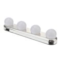 thumbnail image 3 of CHICHUMID Suction Cup LED Vanity Lights Mirror Lighting ABS Silver 1Pcs, 3 of 6
