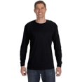 thumbnail image 3 of Jerzees T-Shirt à Manches Longues pour Hommes DRI-POWER Active, 2X, Orange Safty, 3 of 5