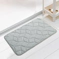 thumbnail image 4 of LSLJS Bath Rug, Light Luxury Bathroom Memory Foam Absorbent Floor Mat Bathroom Toilet Doorway Quick Dry Foot Mat Entry Door Mat Non-slip Mat Home Decor, 4 of 9