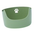thumbnail image 4 of itter Box Open Top Pet Litter Tray Deep Loo Kitty Litter Pan Portable Large L, 4 of 8