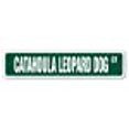 thumbnail image 2 of SignMission SS-Catahoula Leopard Dog 4 x 18 in. Catahoula Leopard Dog Street Sign, 2 of 10