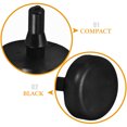 thumbnail image 2 of Shisuyan 20pcs Adjustable Rubber Brake Block Stoppers For Automotive Brake Clutch Pedal Brake Light Switch Replacement Brake Pedal Stop Pad Car Pedal Pads Brake Pedal Rubber Stopper, 2 of 9