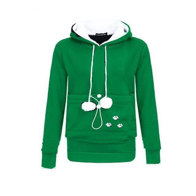Cat lovers hoodies (green, 4XL)