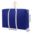 thumbnail image 2 of SSZMDLB Large Storage Bag, Large Storage Bag, Moving and Packing Bag, Heavy Duty Luggage Bag, for Blankets, Clothes, Bedding, Seasonal Storage, Travel, Camping, Foldable, Space Saving, 2 of 5