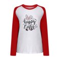 thumbnail image 4 of EGNMCR Chemises Imprimées de Pâques pour Femmes T-Shirts Graphiques pour Femmes T-Shirts à Manches Courtes pour Femmes Mode de Pâques Chandails Décontractés à Manches Longues Imprimés pour Femmes Hauts T-Shirts pour Femmes, 4 of 5