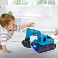 thumbnail image 2 of Blue Simulation Excavator Model Toy For Kids Universal Music Glowing Educational Vehicle, 2 of 7