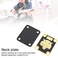 thumbnail image 3 of Electric Guitar Neck Plate With 4 Holes, Protective Guitar Neck Board Replacement For Improved Tone And Resonance, 3 of 8