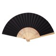 thumbnail image 2 of (2-Pack) Rinsvye Solid Fan Folding Dot Paper Fans Party Wedding Hand Dance Wedding Fans Held Silk Pattern Color Wooden Fans Bulk Tools & Home Improvement, 2 of 4