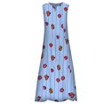 thumbnail image 2 of Innerwin Longues Robes Maxi à Imprimé Floral pour Femmes, Robe d'Été de Plage, Vacances, Sans Manches, Robe Débardeur Hawaïenne Style S L, 2 of 4