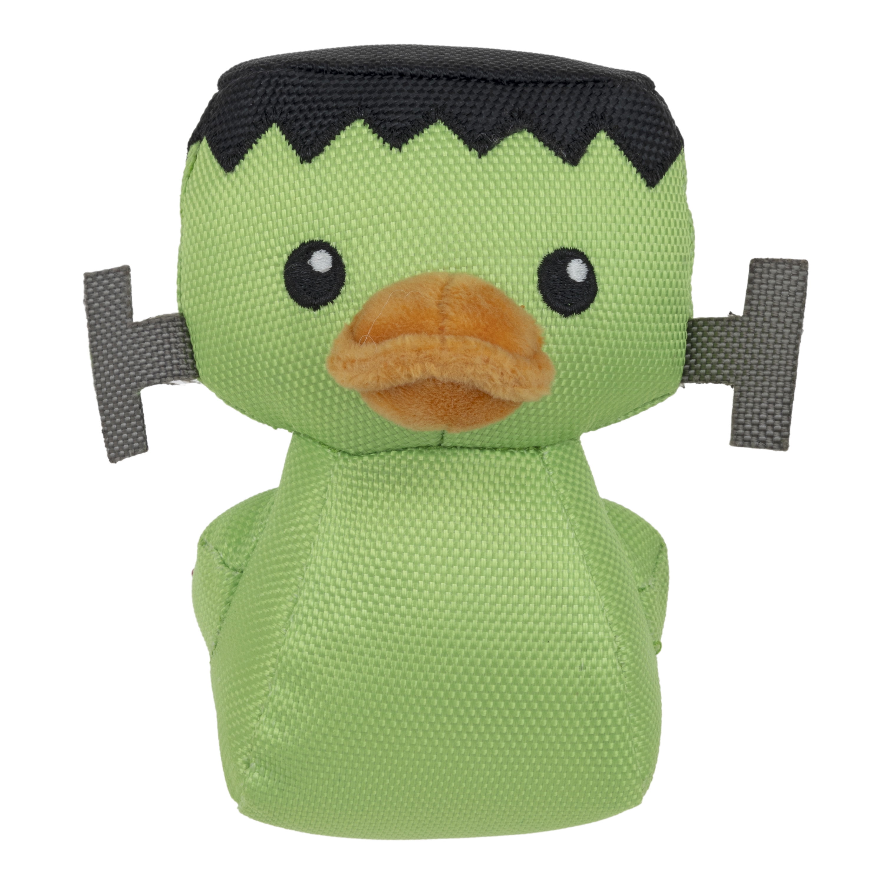 Vibrant Life Halloween Jouet pour chien en peluche grinçante de 5.5 pouces, Canard Frankenstein