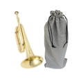 thumbnail image 2 of Milaget Cavalry Trumpet Musical Instrument Brass Bugle Scout Bugle Marching Bugle B, 2 of 9