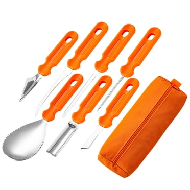 Aqestyerly Halloween Pumpkin Carving Knife Set DIY Hand Tools Pumpkin Lantern Cutting Tools Halloween Party Carving Decorations Accessories HWRETIE