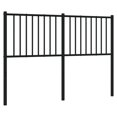 thumbnail image 3 of vidaXL Metal Headboard Black 135 cm, 3 of 4