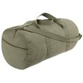 thumbnail image 1 of Rothco Canvas Shoulder Duffle Bag - 24 Inch, Olive Drab, 1 of 4