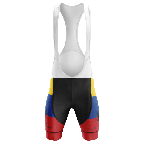 Colombia Flag Bib Shorts - L