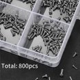 thumbnail image 2 of 800 Pcs Petites Vis pour Électronique, Petites Vis de Machine à Tête de Poêle, 2 of 5