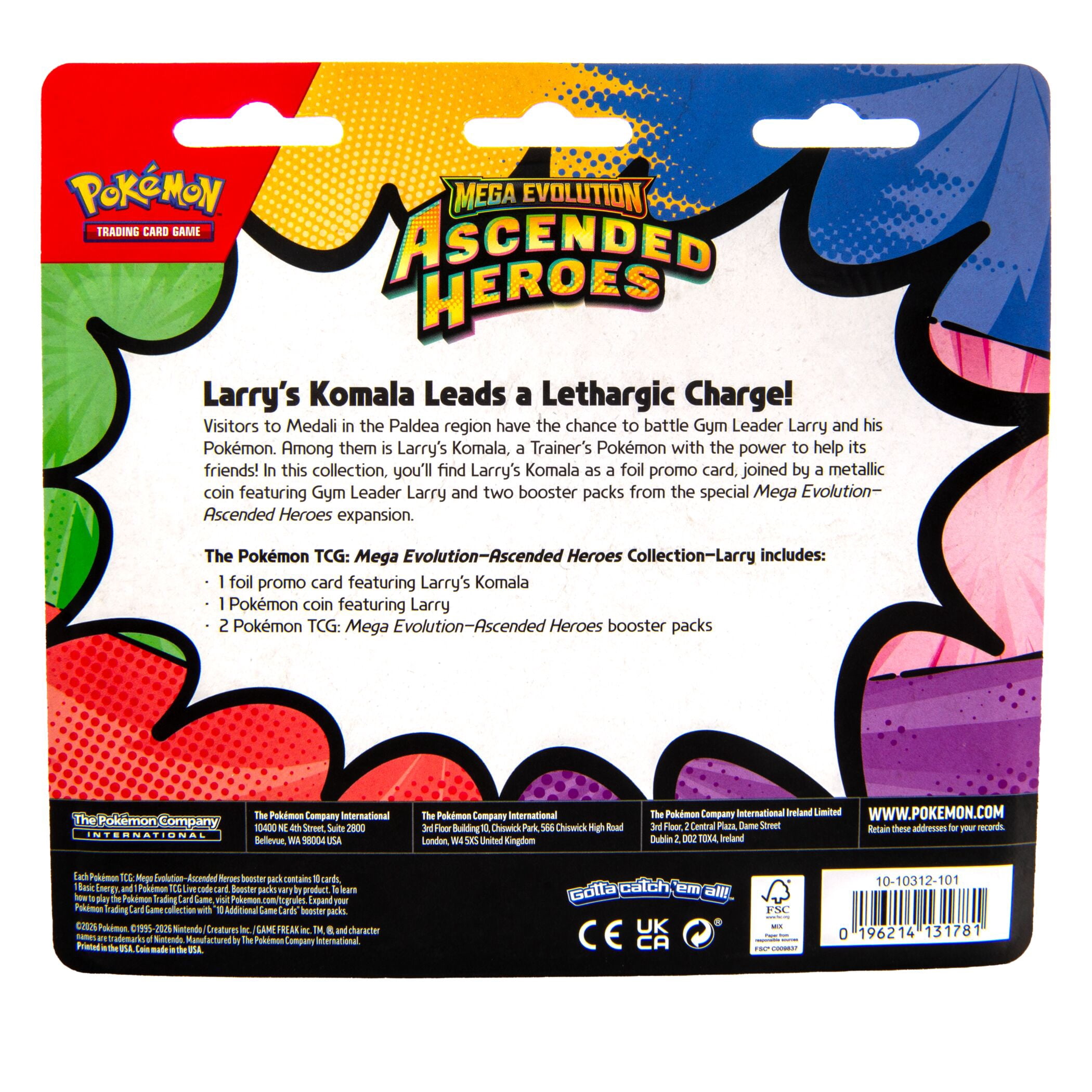 Pokémon TCG: Mega Evolution— Ascended Heroes 2-Pack Blister 12ct