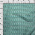 thumbnail image 3 of oneOone Polyester Lycra Brun Tissu Triangle Géométrique à Coudre Tissu Imprimé par la Cour 56 Pouces de Large, 3 of 5