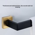 thumbnail image 2 of mmirethe Bathroom Hardware Set Stainless Steel Towel Bar Ring Paper Holder Multifunction Robe Hook Modern Style Rack Kit Gold hook, 2 of 6