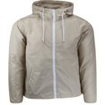thumbnail image 1 of ShirtBANC Men‘s Windbreaker Jacket Hooded Lightweight Water Resistant Raincoat, 1 of 5