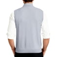 thumbnail image 2 of Gilet en Tricot Classique avec Boutons devant pour Usage Quotidien Décontracté et Professionnel - Gilet en Tricot Sans Manches Élégant pour Garde-Robe Homme, 2 of 7