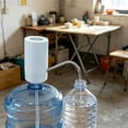 thumbnail image 4 of Water Bottle Pump with Automatic Water Dispenser | Rechargeable Drinking Water Pumping Device | Portable Electric Water Suction Pump for Home Kitchen Office, 4 of 6