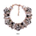 thumbnail image 3 of fastboy Rhinestone Bib Necklace Style With Sparkling Rhinestones Premium Alloy And Rhinestone Black, 3 of 6