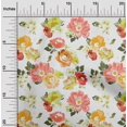 thumbnail image 2 of oneOone Viscose Chiffon Yellow Fabric Floral Sewing Craft Projects Fabric Prints By Yard 42 Inch Wide-KM, 2 of 4
