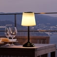 thumbnail image 1 of ABPWLY Solar Table Lamp Outdoor Table Lamp Rechargeable Table Lamp WirelessTable Lamps for Desk Patio Garden Yard Clearance Desk Lamp Canada Days Small Desk Lamp Table Light, 1 of 8