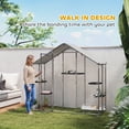 thumbnail image 4 of PawHut Walk-in Catio Outdoor Cat Enclosure with Waterproof Cover, 4 of 10