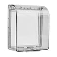 thumbnail image 2 of Electric Plug Waterproof Cover Outlet Cover Plug for Workshop Office Outdoor Clear, 2 of 8