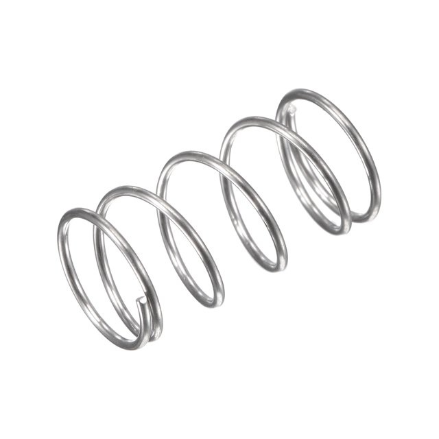 Unique Bargains 11mmx0.8mmx20mm 304 Stainless Steel Compression Spring 11N Load Capacity, 20pcs