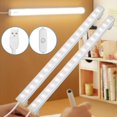 thumbnail image 1 of EIGTHTAIL 2 Pcs Lumière de Placard LED 20 LED USB Éclairage sous Armoire pour Cuisine Garde-Robe Blanc, 1 of 6